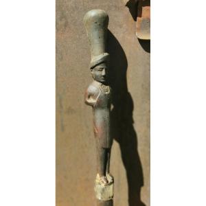 Folk Art Character Defense Cane