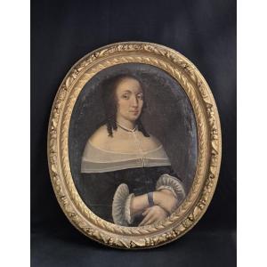 portrait d'une dame de qualité XVIIe