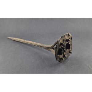 18th-century Wrought-iron Cattle Branding Iron