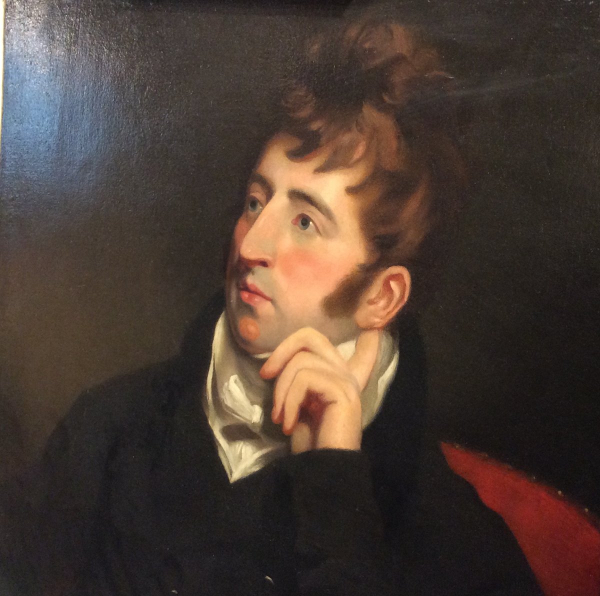 Portrait D’aristocrate- École Anglaise- Début XIXe Siècle -photo-4