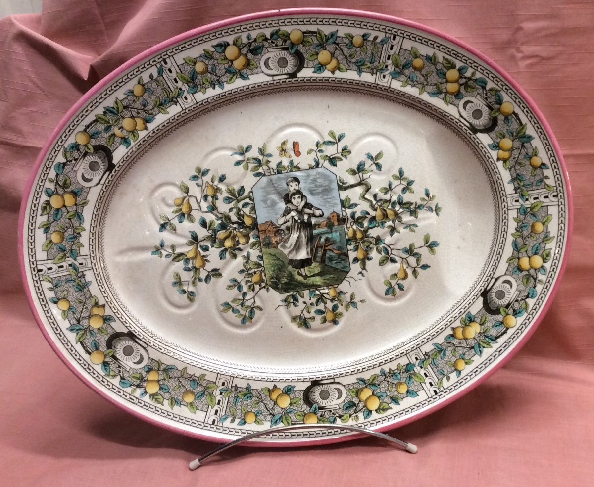 Nineteenth Century English Ceramic Dish