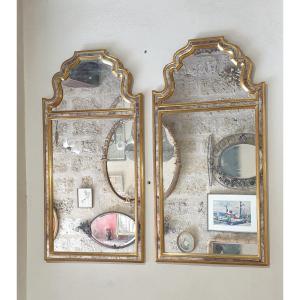 Pair Of Mirrors From The 70s