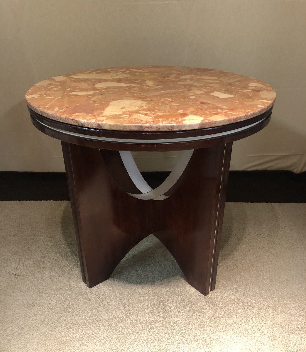 Art Deco Pedestal Table-photo-1