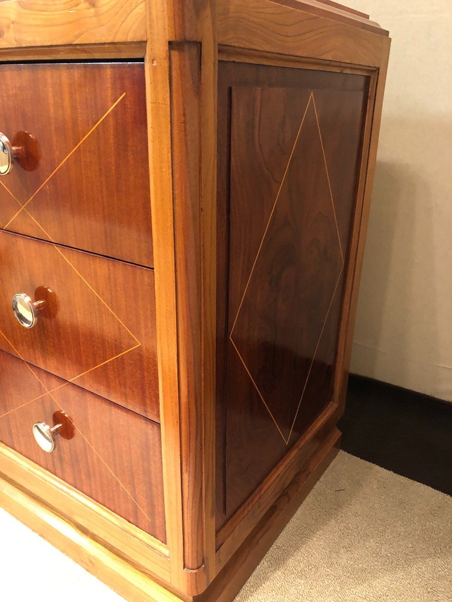 Art Deco Chest Of Drawers-photo-5