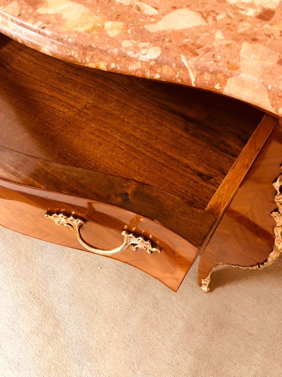 Louis XV Style Chest Of Drawers-photo-3