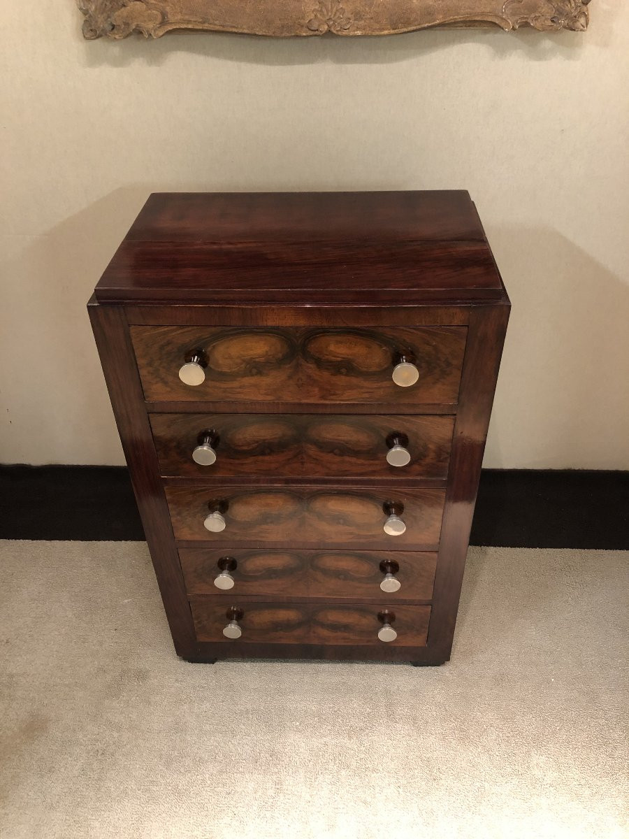 Art Deco Chiffonier -photo-4
