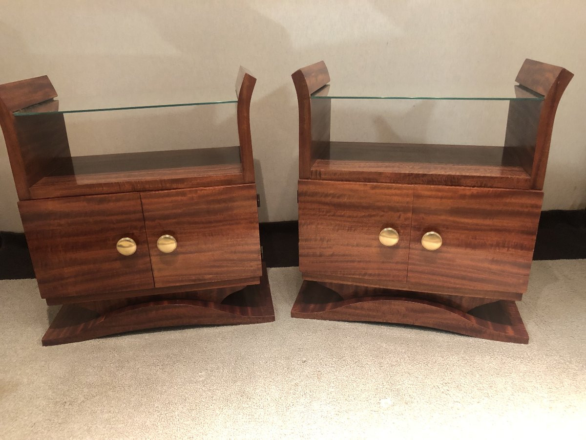 Paire chevets art déco-photo-4