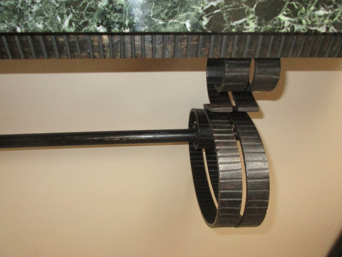 Wrought Iron Console-photo-4