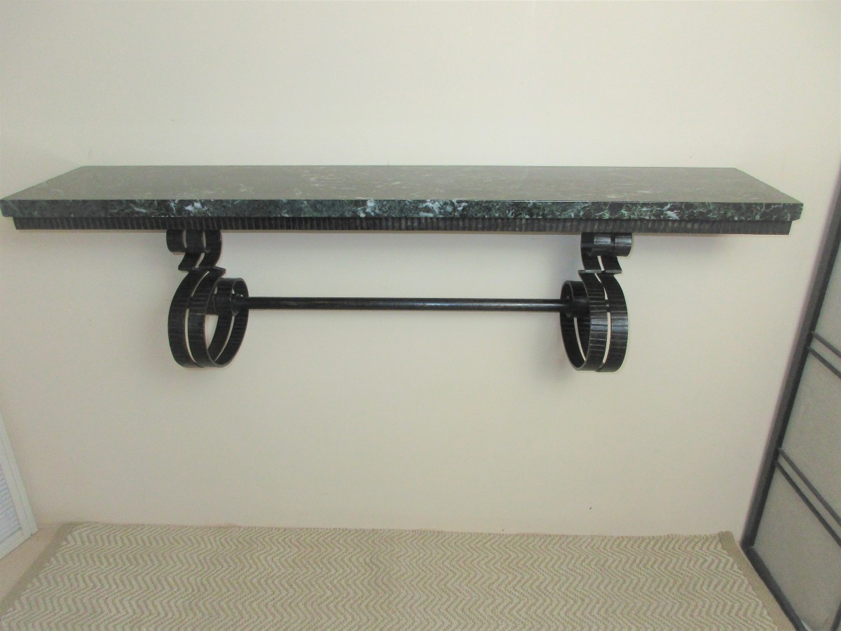 Wrought Iron Console