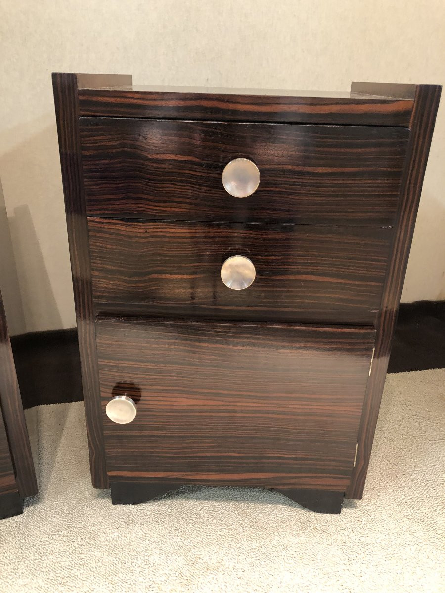 Paire chevets art déco-photo-4