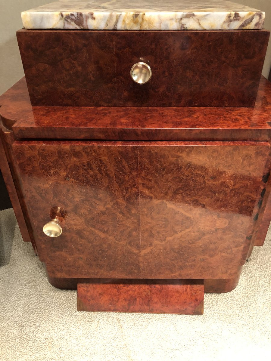 Paire chevets art déco-photo-4