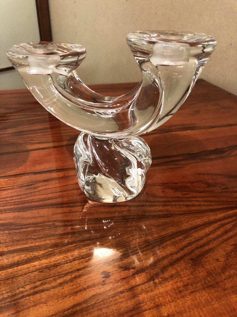 Paire chandeliers Daum-photo-2