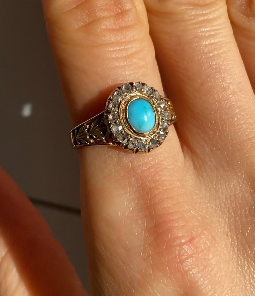 Old 18k Gold Ring-photo-6