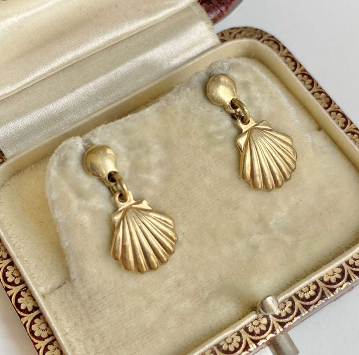 Boucles d'oreilles en or jaune 18K