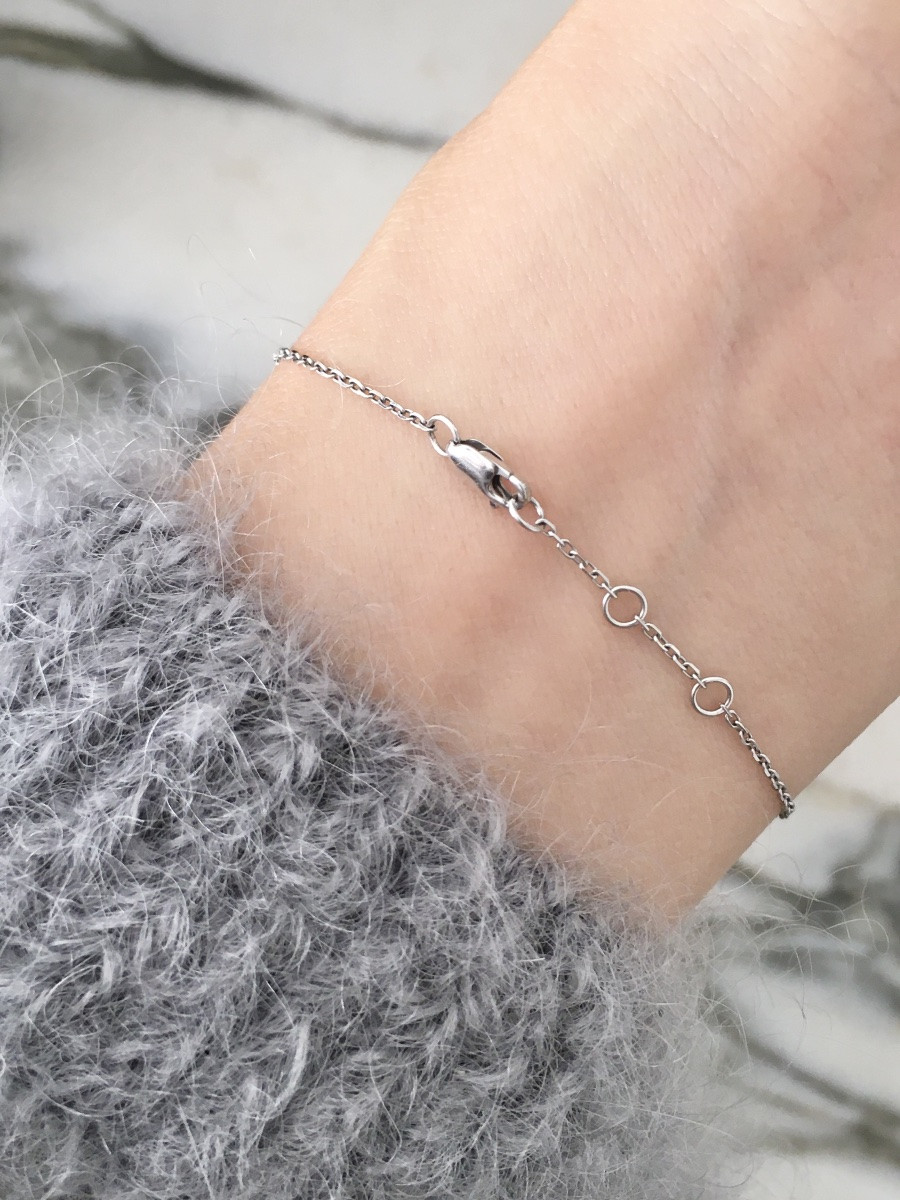 DINH VAN Bracelet menottes en or blanc 18K -photo-8