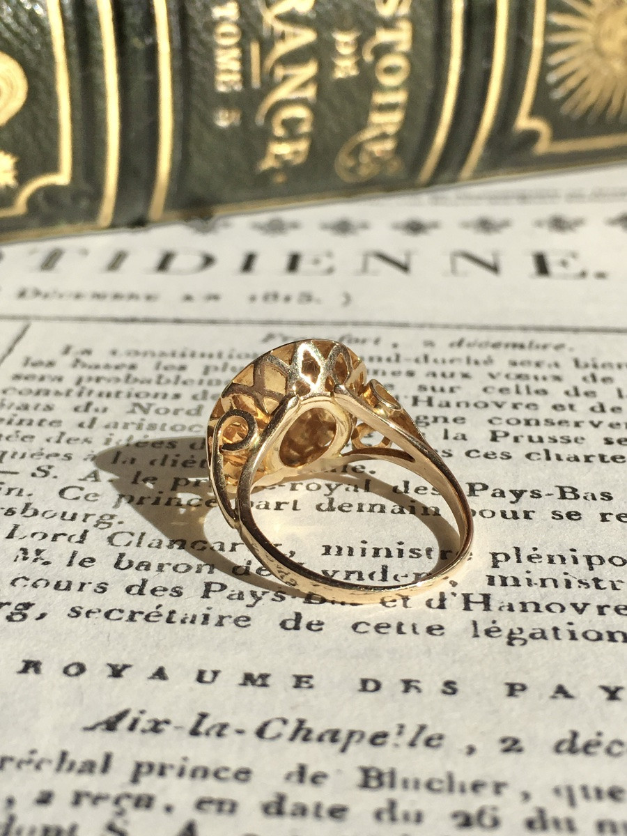 Bague d’amour Augis en or jaune 18K-photo-3