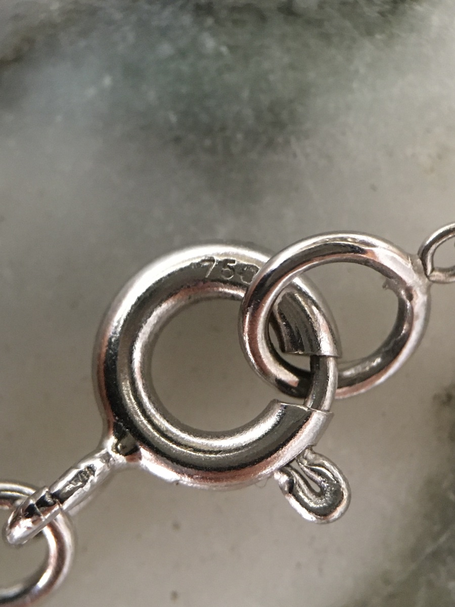 Necklace In 18k White Gold And Diamonds-photo-6