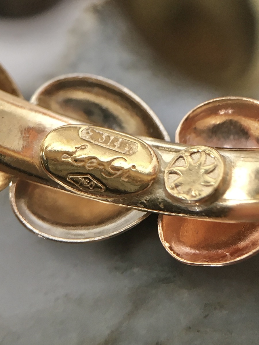 Boucles d'oreille coeur Le-Gi en or 18K-photo-4