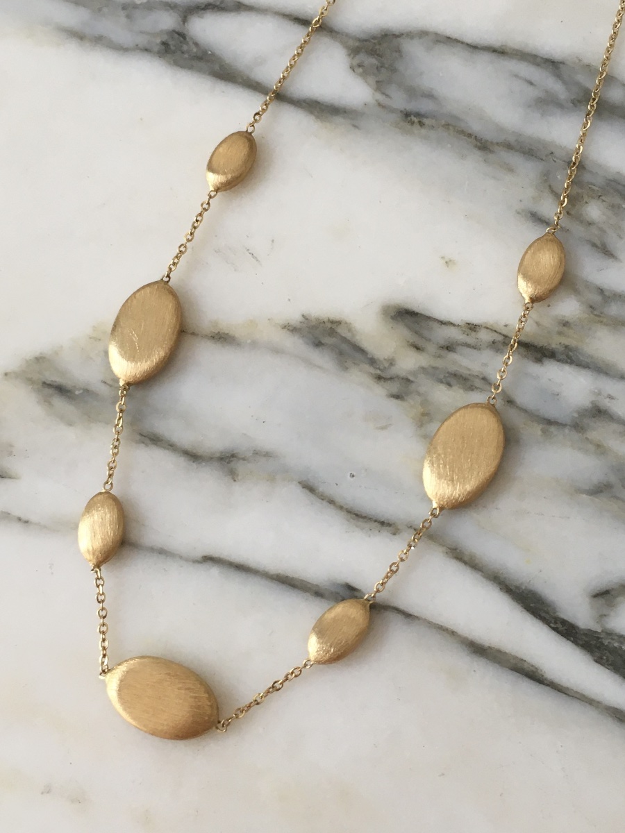 Collier en or jaune 18K -photo-4