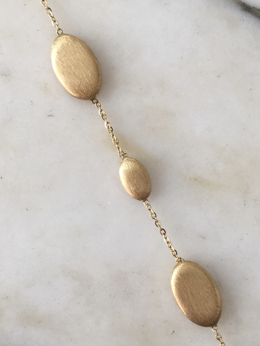 Collier en or jaune 18K -photo-3
