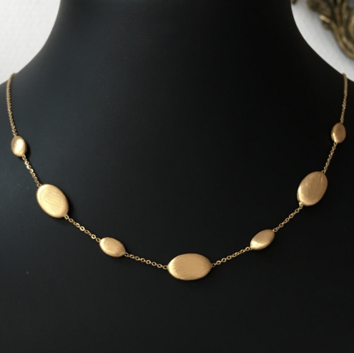 Collier en or jaune 18K 