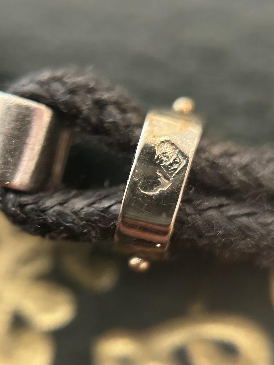 Vintage Art Deco Watch In Platinum And Diamonds -photo-5