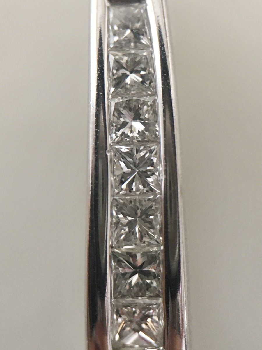 18k White Gold Earrings With Diamonds -photo-5