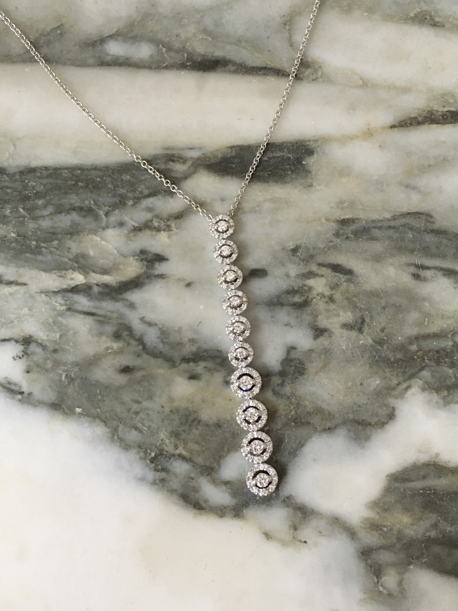 LEO PIZZO Collier en or blanc 18K et diamants -photo-4