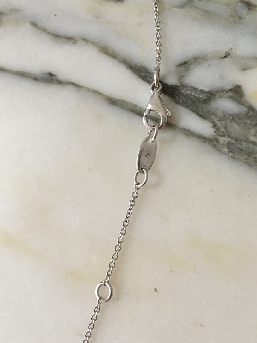 LEO PIZZO Collier en or blanc 18K et diamants -photo-5