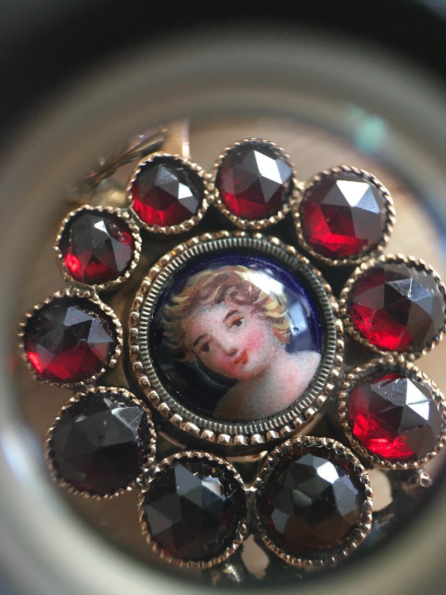 Très rare broche ancienne ayant appartenu à une famille royale européenne-photo-2