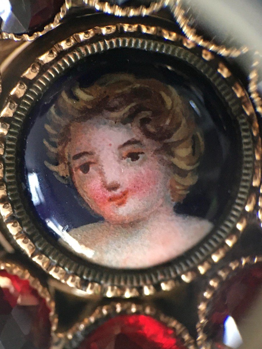 Très rare broche ancienne ayant appartenu à une famille royale européenne-photo-3