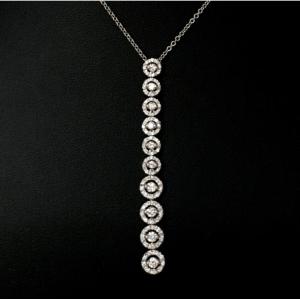 Leo Pizzo 18k White Gold Necklace With Diamonds