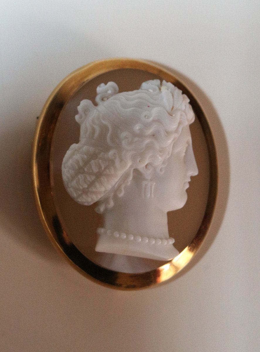 Agate Cameo Napoleon III-photo-3