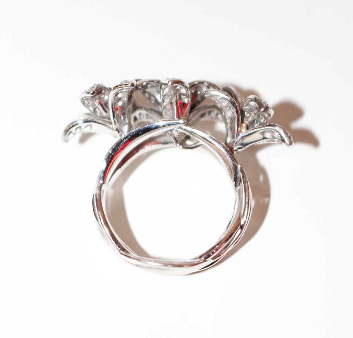Mellerio - Bouquet Of Flowers Ring Medici Collection-photo-4