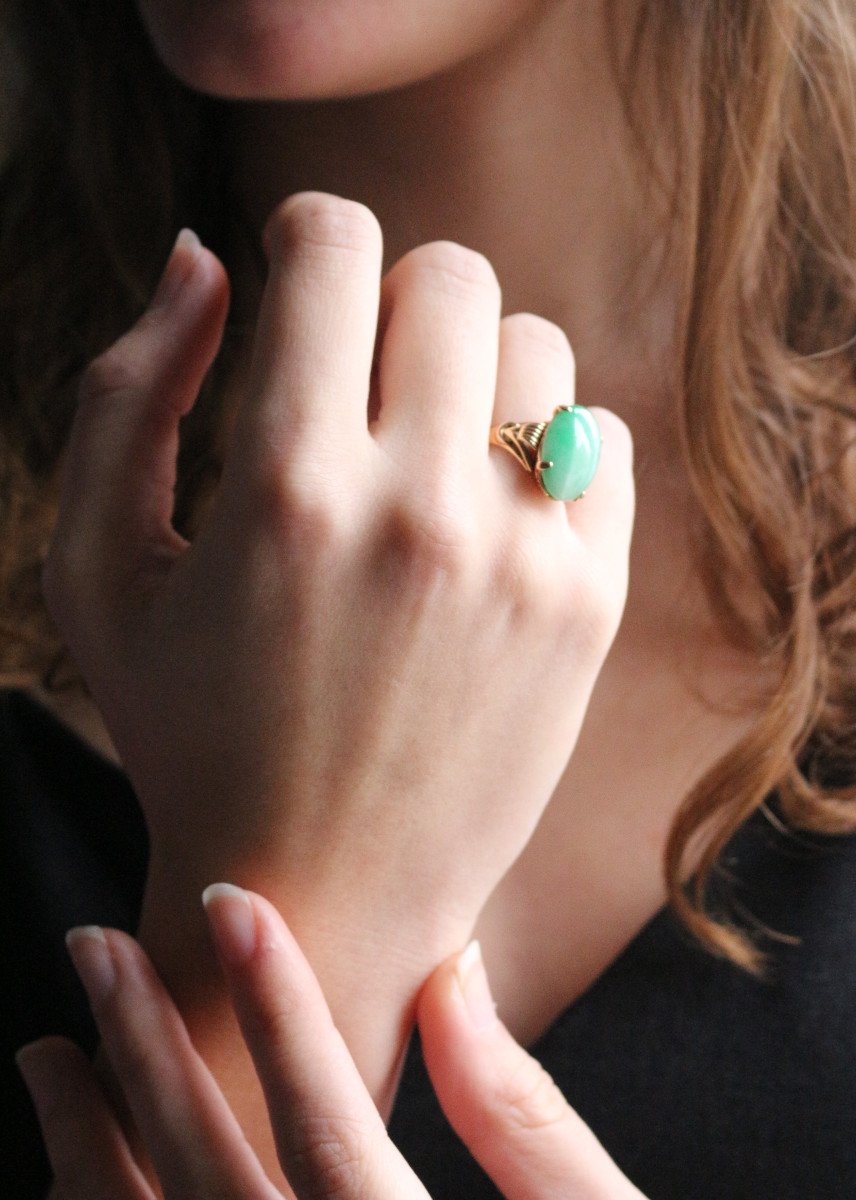 Jade Cabochon Ring-photo-2