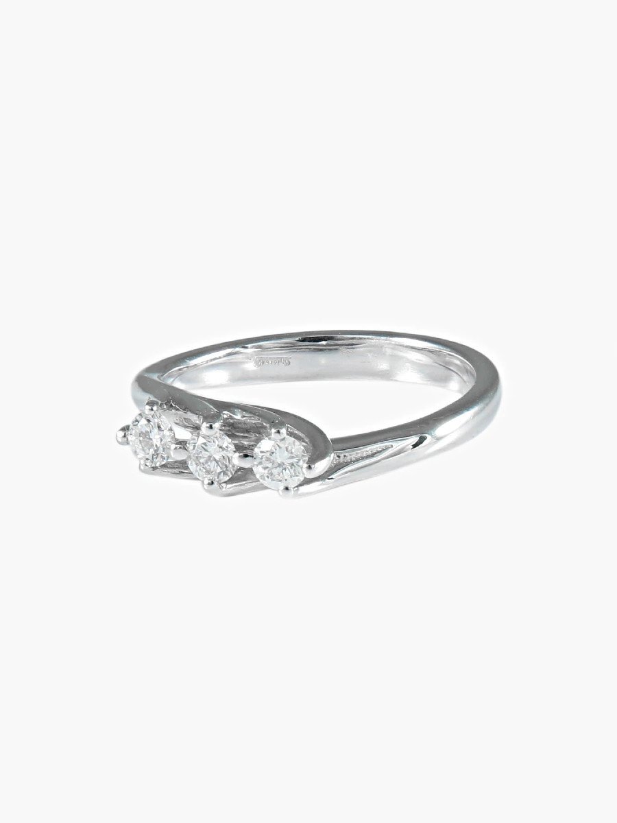 Garter Ring In White Gold-photo-2