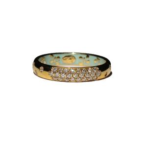 Korloff Yellow Gold Diamond Wedding Ring