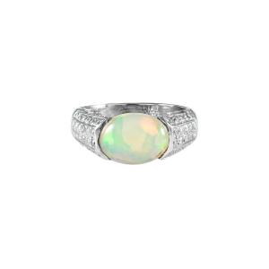 Art Deco Opal Ring