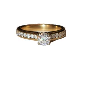 Birks Brand Solitaire Ring