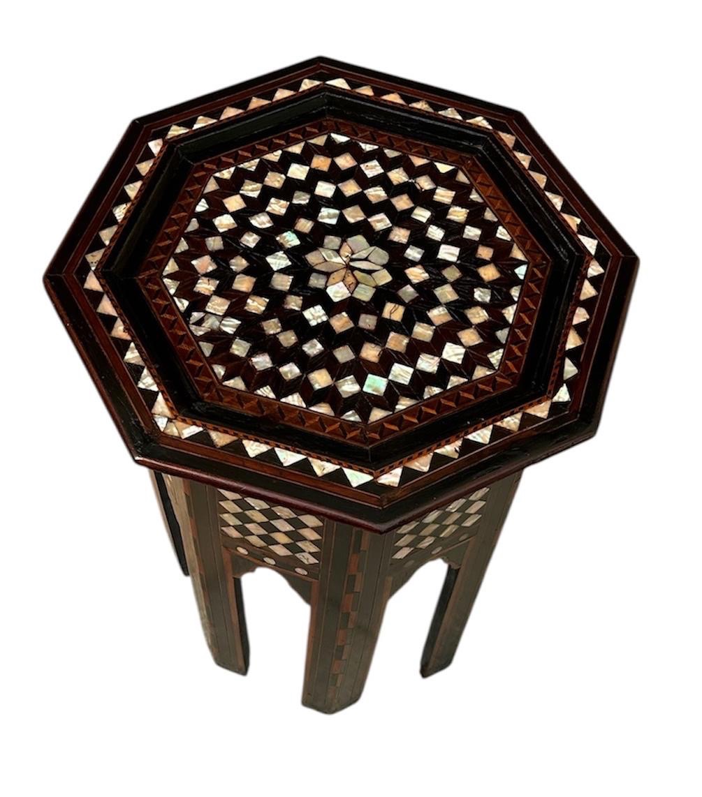 Ottoman Pedestal Table, Late 19th Century -photo-2