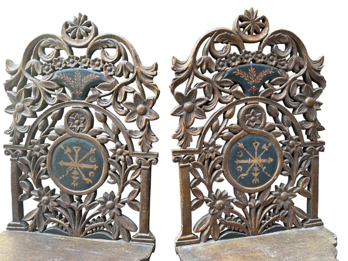 Pair Of Ottoman Turban Doors Or Kavouklouk -photo-3