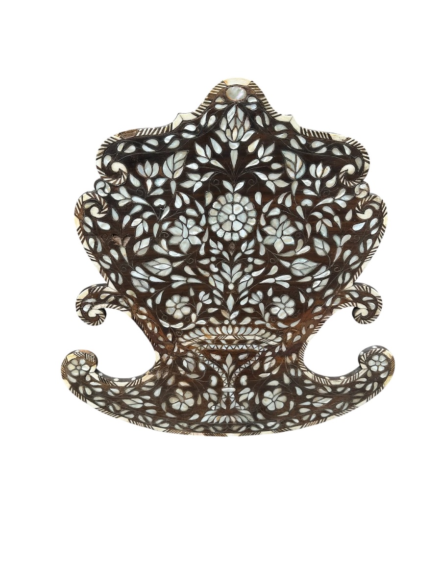 Ottoman Cradle Inlaid With Mother-of-pearl -photo-3