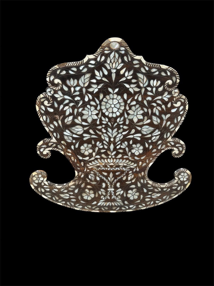 Ottoman Cradle Inlaid With Mother-of-pearl -photo-2