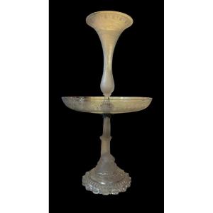 Baccarat Table Centerpiece With Dolphin 