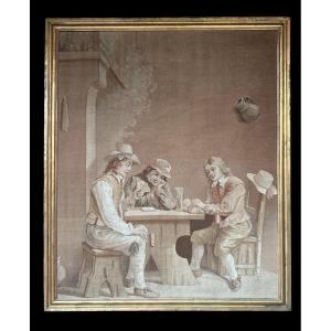 Handmade Aubusson Tapestry, 19th Century 