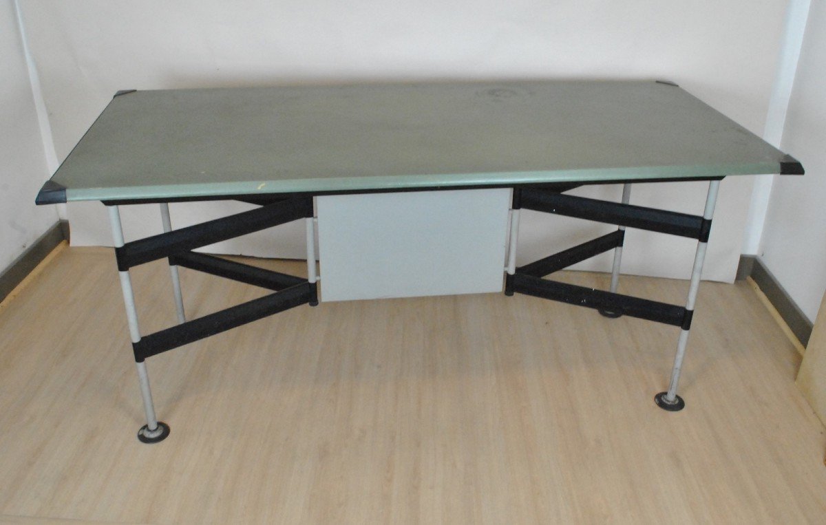 Bbpr For Olivetti, Spazio Table - Desk, 1950s/60s