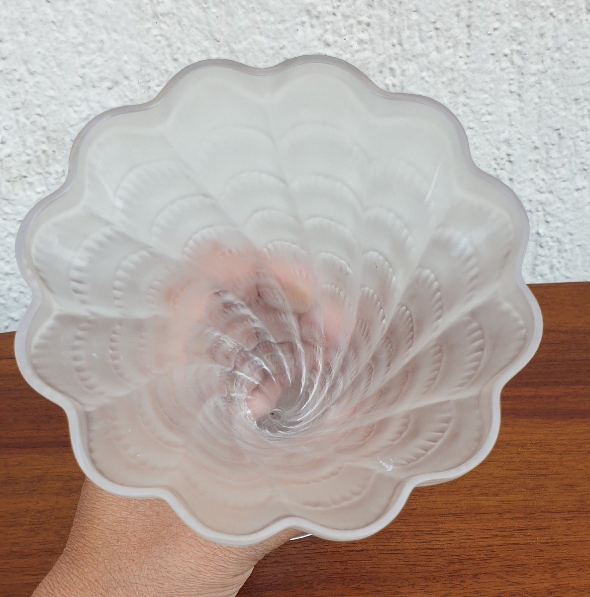 Lalique France, Ice Cream Bowl, 20th Century-photo-4