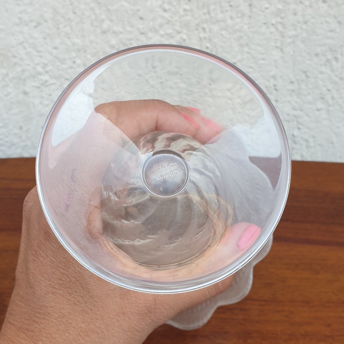 Lalique France, Ice Cream Bowl, 20th Century-photo-6