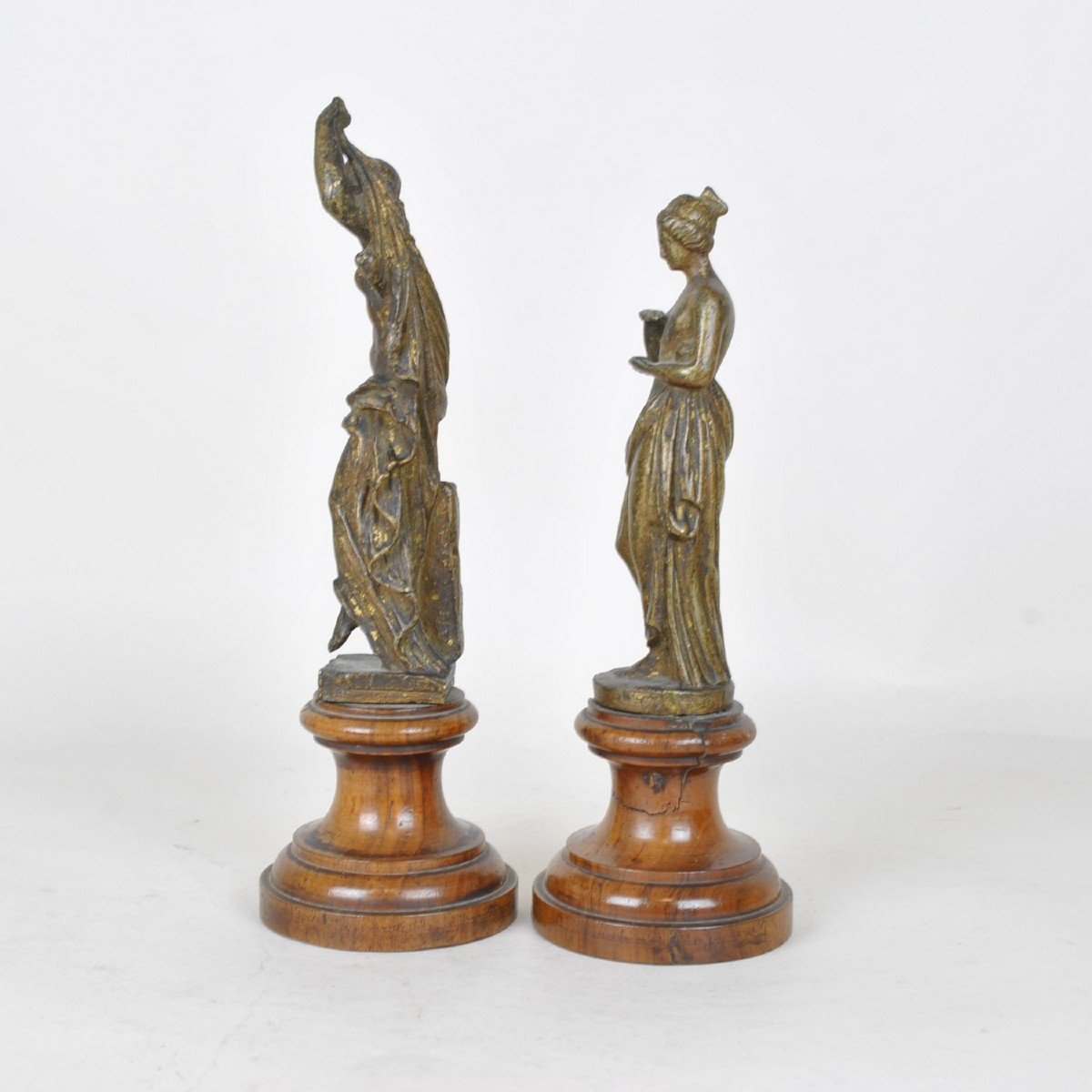 Women In The Antique, Bronzes, XIXth Century-photo-3