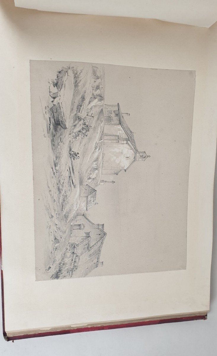 Album Of Travel Drawings, XIXth Century-photo-4